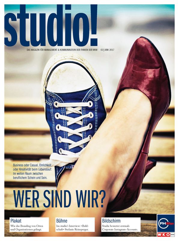 Cover of the book 'studio! - Das Magazin für Management & Kommunikation der FHWien der WKW, Volume 02| Juni 2017'