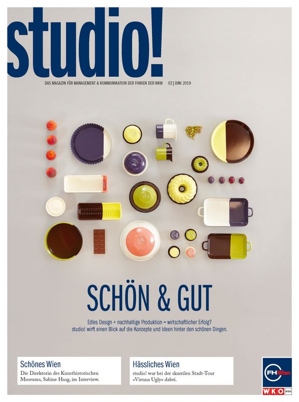 Cover of the book 'studio! - Das Magazin für Management & Kommunikation der FHWien der WKW, Volume 02| Juni 2019'