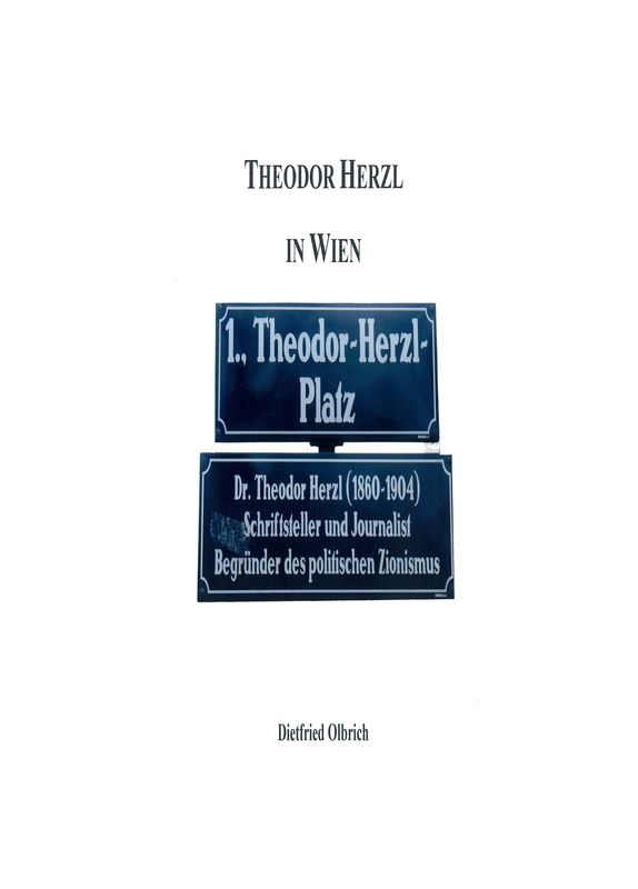 Cover of the book 'Theodor Herzl in Wien '