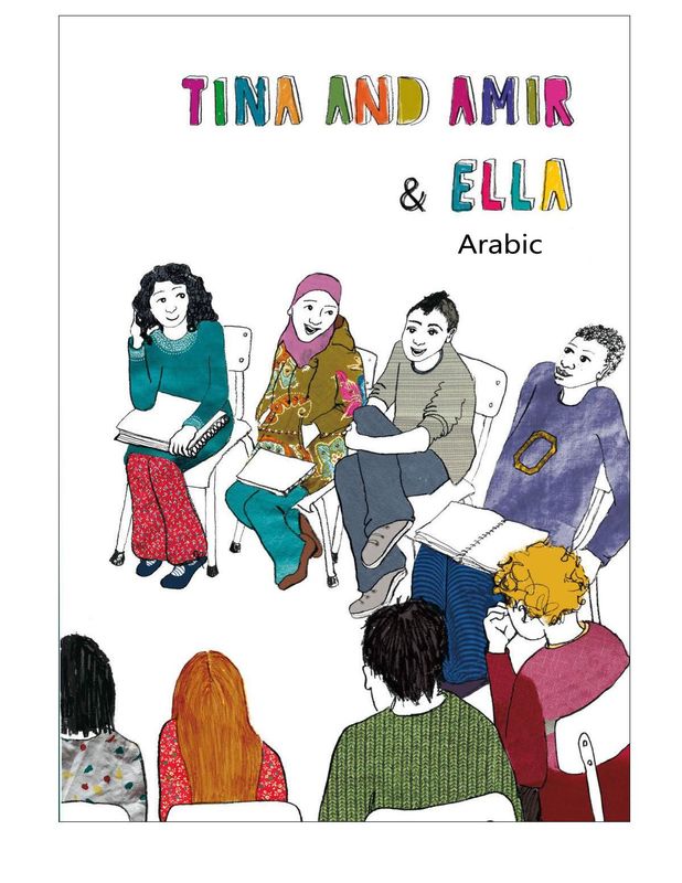 Cover of the book 'Tina and Amir & Ella - Arabic'