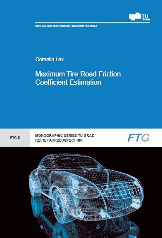 Cover of the book 'Maximum Tire-Road Friction Coefficient Estimation'