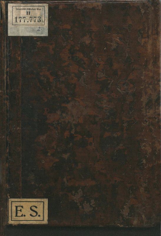 Bucheinband von 'Topographia Archiducatus Austriæ Inf. Modernæ - Das Viertel ob Mannshartsberg. Das Viertel unter Mannhartsberg.'