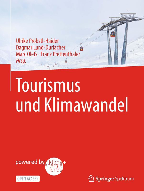 Bucheinband von 'Tourismus und Klimawandel'