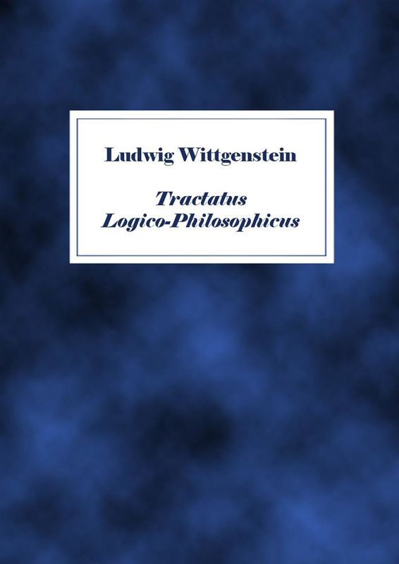 Bucheinband von 'Tractatus Logico-Philisophicus'