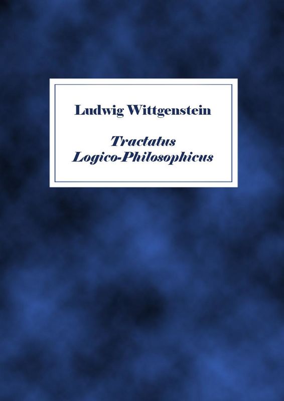 Cover of the book 'Tractatus Logico-Philisophicus'