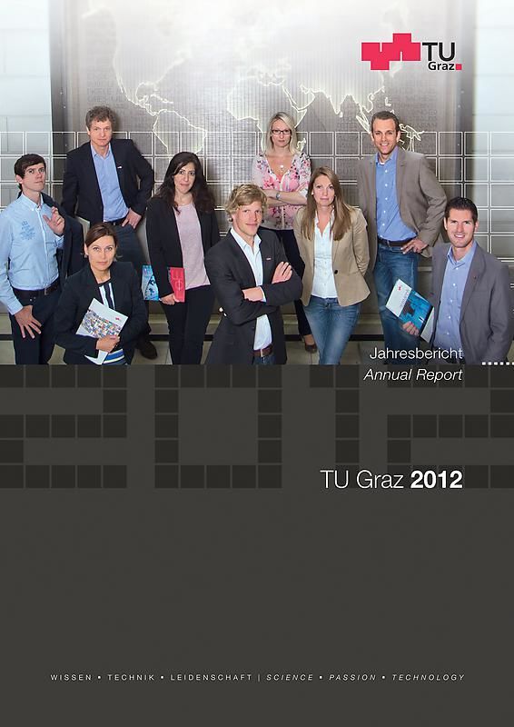 Bucheinband von 'TU Graz 2012 - Jahresbericht'