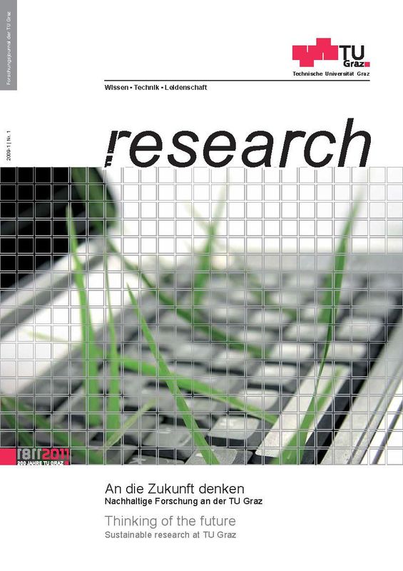 Cover of the book 'TU Graz Research 01|2009, Volume 1'