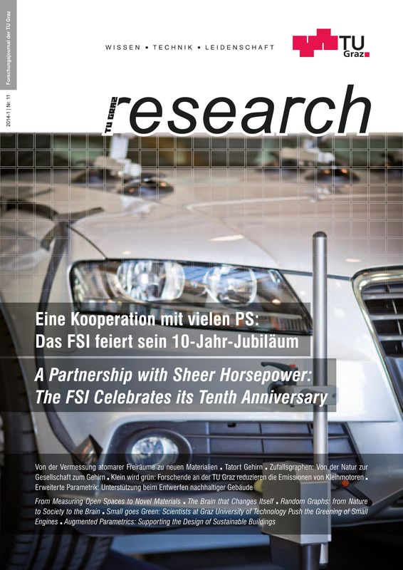 Cover of the book 'TU Graz Research 11|2014, Volume 11'