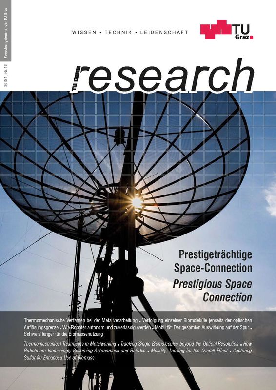 Cover of the book 'TU Graz Research 13|2015, Volume 13'