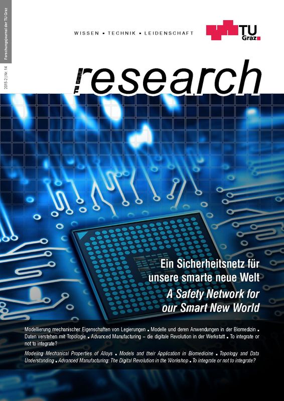 Cover of the book 'TU Graz Research 14|2015, Volume 14'