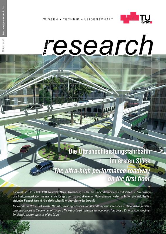 Cover of the book 'TU Graz Research 15|2016, Volume 15'