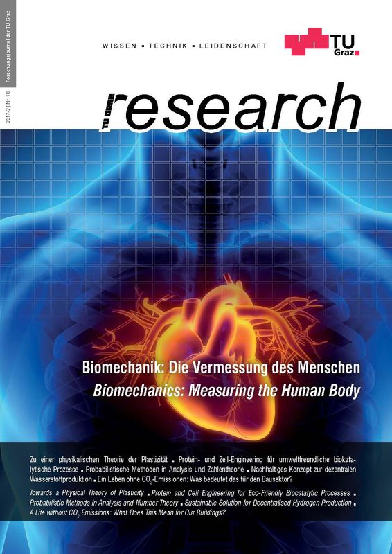Cover of the book 'TU Graz Research 18|2017, Volume 18'