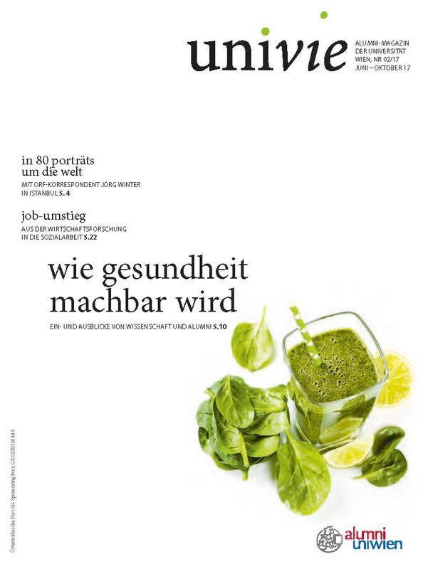 Cover of the book 'univie - Alumni-Magazin der Universität Wien, Volume 02/17'