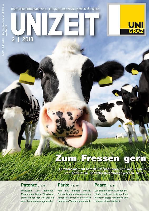 Cover of the book 'UNIZEIT - Das Forschungsmagazin der Karl-Franzens-Universität Graz, Volume 2|2013'