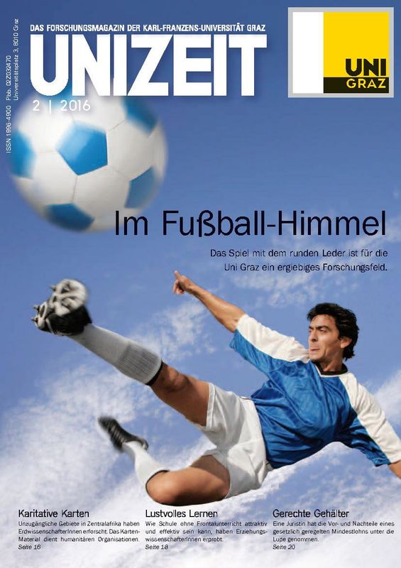 Cover of the book 'UNIZEIT  - Das Forschungsmagazin der Karl-Franzens-Universität Graz, Volume 2|2016'