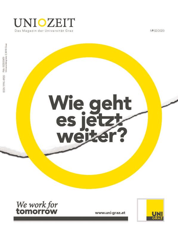 Cover of the book 'UNIZEIT  - Das Forschungsmagazin der Karl-Franzens-Universität Graz, Volume 2|2020'