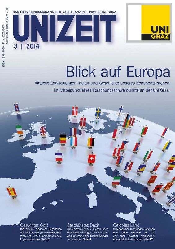 Cover of the book 'UNIZEIT  - Das Forschungsmagazin der Karl-Franzens-Universität Graz, Volume 3|2014'