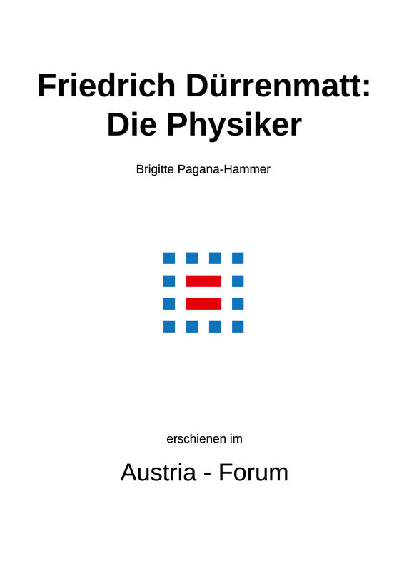 Cover of the book 'Friedrich Dürrenmatt: Die Physiker'