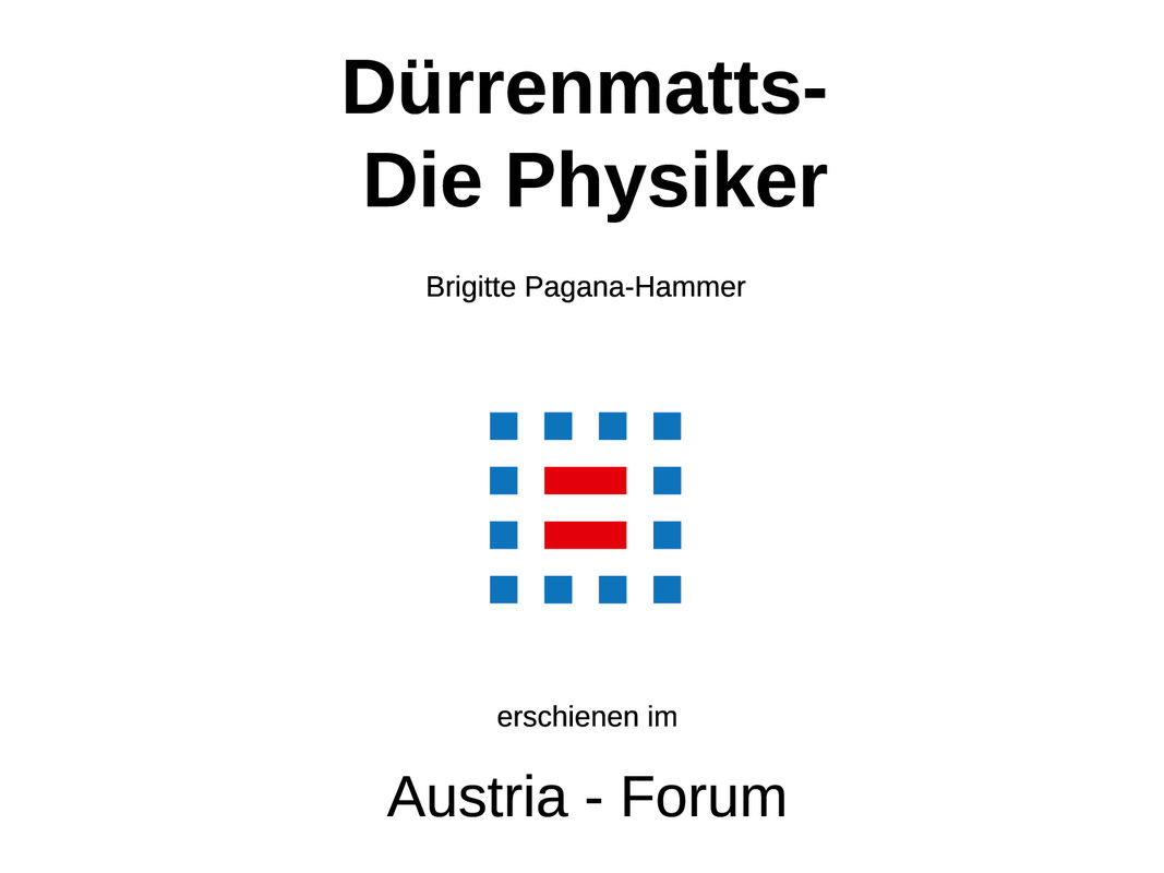 Cover of the book 'Dürrenmatts Die Physiker - vor dem physikalischen Hintergrund'