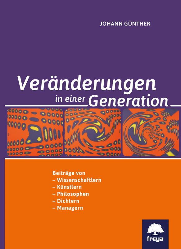 Cover of the book 'Veränderungen in einer Generation - Beiträge von Wissenschaftlern, Künstlern, Philosophen, Dichtern und Managern'