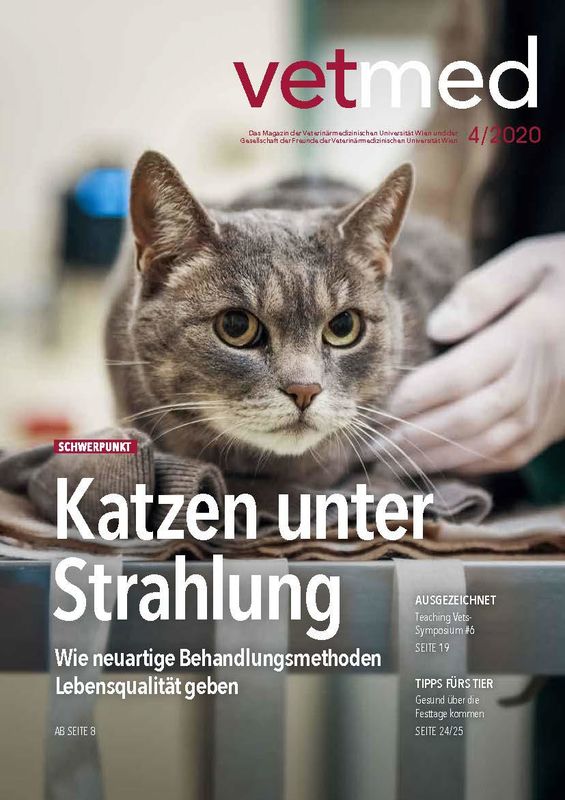 Cover of the book 'vetmed - Das Magazin der Veterinärmedizinischen Universität Wien und der Gesellschaft der Freunde der Veterinärmedizinischen Universität Wien, Volume 4/2020'