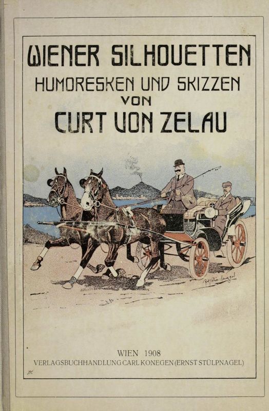 Bucheinband von 'Wiener Silhoutten - Humoresken und Skizzen'