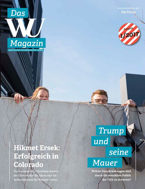 Cover of the book 'WU Magazin - Information aus der Wirtschaftsuniversität Wien, Volume 1/2017'