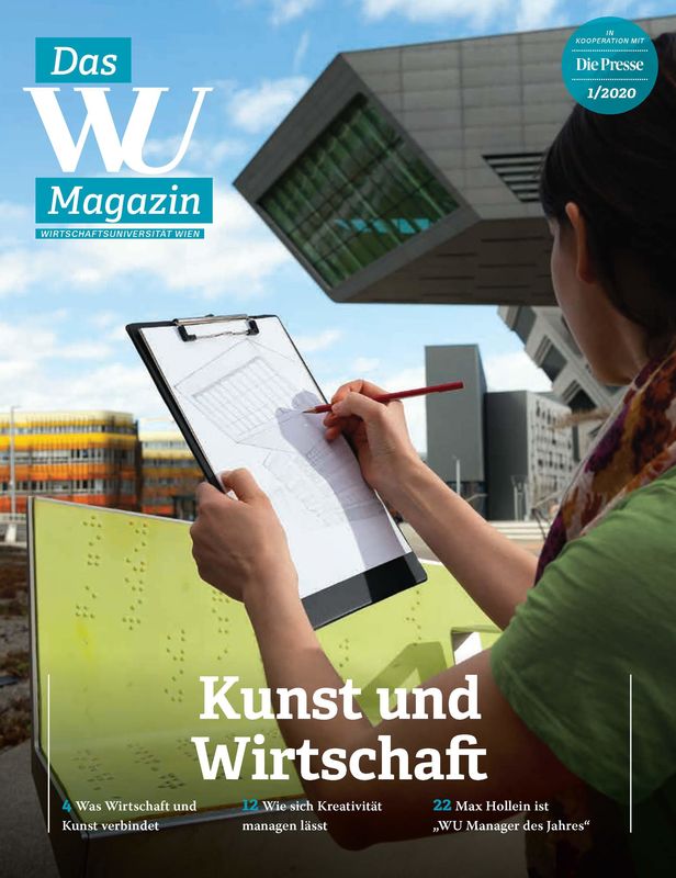 Bucheinband von 'WU Magazin - Information aus der Wirtschaftsuniversität Wien, Band 1/2020'