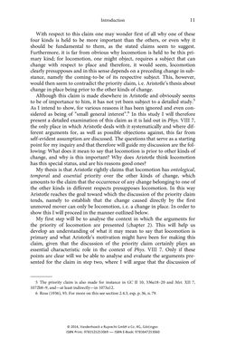 Image of the Page - 11 - in The Priority of Locomotion in Aristotle’s Physics