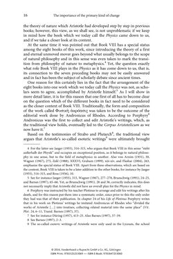 Bild der Seite - 16 - in The Priority of Locomotion in Aristotle’s Physics