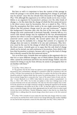 Bild der Seite - 122 - in The Priority of Locomotion in Aristotle’s Physics