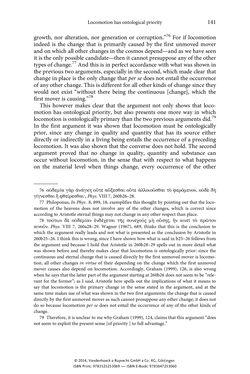 Image of the Page - 141 - in The Priority of Locomotion in Aristotle’s Physics