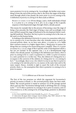 Bild der Seite - 172 - in The Priority of Locomotion in Aristotle’s Physics