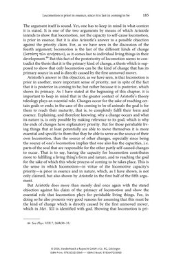 Image of the Page - 185 - in The Priority of Locomotion in Aristotle’s Physics