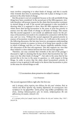 Image of the Page - 186 - in The Priority of Locomotion in Aristotle’s Physics