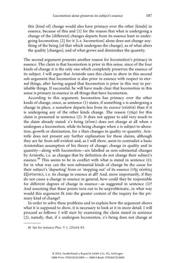 Image of the Page - 187 - in The Priority of Locomotion in Aristotle’s Physics