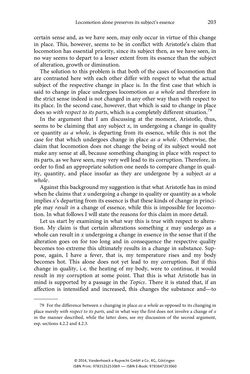 Image of the Page - 203 - in The Priority of Locomotion in Aristotle’s Physics