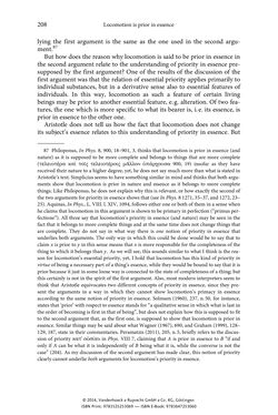 Image of the Page - 208 - in The Priority of Locomotion in Aristotle’s Physics