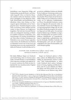 Bild der Seite - 72 - in Der Arkadenhof der Universität Wien und die Tradition der Gelehrtenmemoria in Europa