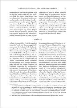 Bild der Seite - 85 - in Der Arkadenhof der Universität Wien und die Tradition der Gelehrtenmemoria in Europa