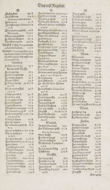 Image of the Page - Register I - 14 - in Artzney Buch