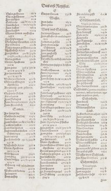 Bild der Seite - Register I - 41 - in Artzney Buch