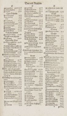 Bild der Seite - Register I - 44 - in Artzney Buch