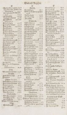 Bild der Seite - Register I - 47 - in Artzney Buch