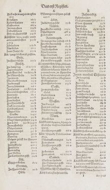 Image of the Page - Register I - 92 - in Artzney Buch