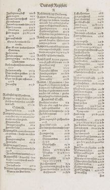 Image of the Page - Register I - 136 - in Artzney Buch