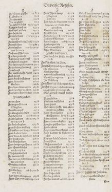 Image of the Page - Register II - 2 - in Artzney Buch