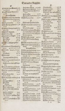 Bild der Seite - Register II - 7 - in Artzney Buch