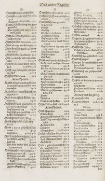 Image of the Page - Register II - 10 - in Artzney Buch