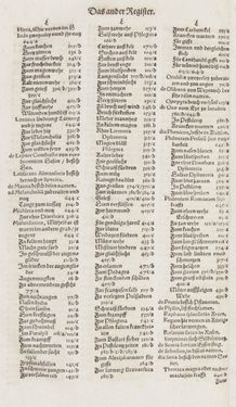Image of the Page - Register II - 14 - in Artzney Buch